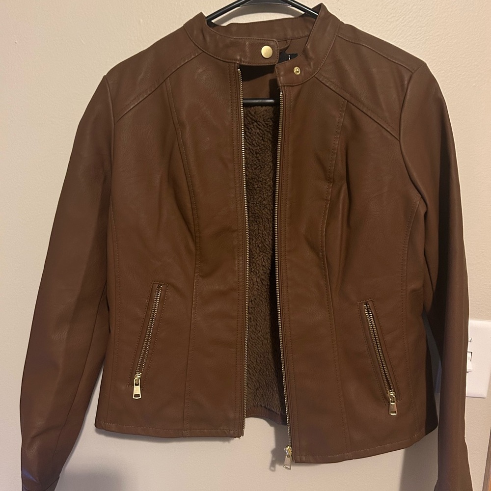 Brown Leather Jacket